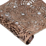 Amate Bark Paper - Circular Pattern - BROWN