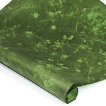Nepalese Lokta Paper - Sun Washed Clovers - FOREST GREEN AND PALM