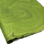 Jute Fiber Paper - PEAR GREEN MARBLE