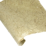 Gampi Paper with Cogongrass and Fibers - NATURAL GREEN - 120GSM