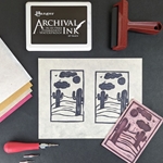 FRIDAY, June 7th - Intro to Block Printing