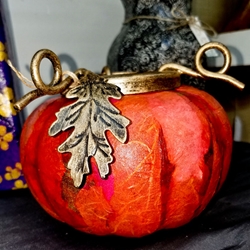 Pumpkin Candle Cover