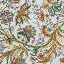 Italian Marble Paper - GILDED BLOSSOMS