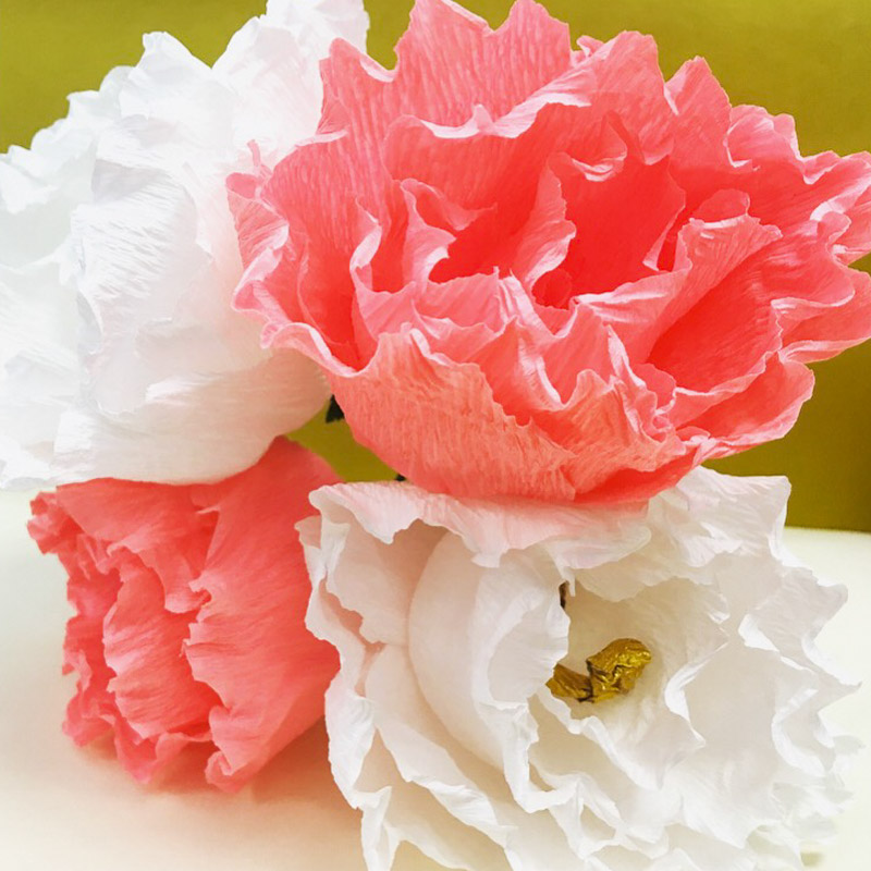 Crepe Paper Flower Bouquet