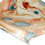 Marbled Indian Cotton Rag Paper - MULTI COLOR