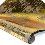 Metallic Foil Indian Cotton Rag Paper - GRAY/GOLD