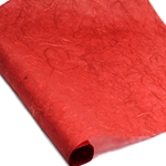 Mulberry Paper - CHUNKY KOZO - CHILI PEPPER RED