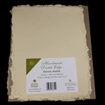 Handmade Deckle Edge Indian Cotton Paper Pack - IVORY