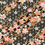 Japanese Chiyogami Yuzen Paper - CORAL BEAUTY