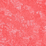 Indian Embossed Paper - CABBAGE ROSE - RED