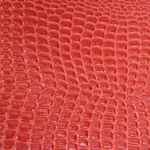 Indian Embossed Paper- CROCODILE - RED