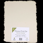 Handmade Deckle Edge Indian Cotton Paper Pack - IVORY