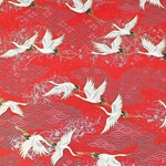 Chiyogami Yuzen Origami Paper - REVERENCE - 4 Sheet Pack - 6 x 6 Inch