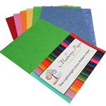 Unryu Mulberry Paper Pack in 6 Primary Colors