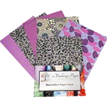 Japanese Chiyogami Paper Pack - PURPLES