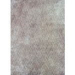 Screenprinted Unryu - Large Decoupage Paper - BROWN ZIG ZAG