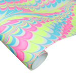 Indian Cotton Rag Marble Paper - Combed - NEON COLORS