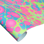 Indian Cotton Rag Marble Paper - Stone - NEON COLORS