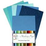 Assorted Blues Paper Pack