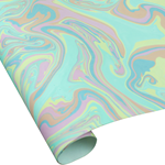 Indian Cotton Rag Marble Paper - PASTEL PUNCH