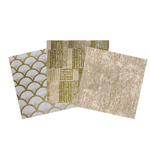 Assorted 6" Lokta Origami 36 Sheet Pack - GOLD AND CREAM