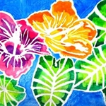 SATURDAY, JULY 8th - Watercolor Batik Painting