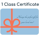 In-person Class Gift Certificate - 1 Class