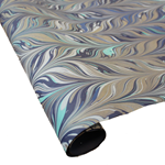 Hand Marbled Paper - BLUE GELGIT