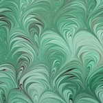 Hand Marbled Origami Paper - HOLIDAY TORNADO