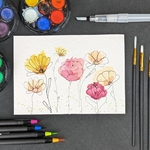 LIVE ONLINE - Intro to Watercolor Papers - TUESDAY, April 30th