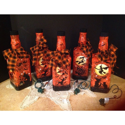 Halloween Bottles