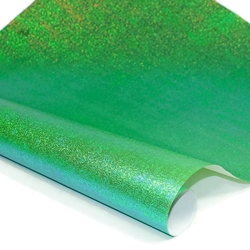 Iridescent Paper - FESTIVE GREEN