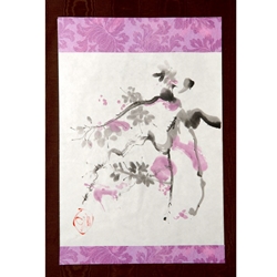 SUMI-E PAINTING ON RICE PAPER
