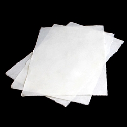 Mitsumata Letter Washi Paper - WHITE