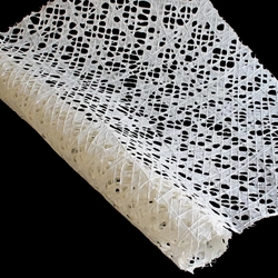 Melook Lace Mulberry Paper - NATURAL WHITE