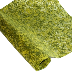 Thai Kozo Fibers Paper - LIME/OLIVE GREEN