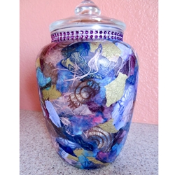 Decoupage Storage Containers
