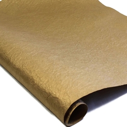 Indian Cotton Rag Paper - Crinkle - GOLD