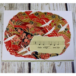 Music Note Card