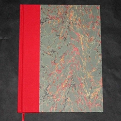 FRENCH MARBLED BOOK COVER
