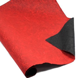 Thai Reversible Unryu Paper - RED/BLACK