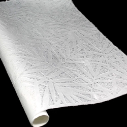Thai Lace Mulberry Paper - BAMBOO LEAVES