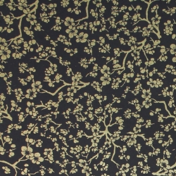 Japanese Chiyogami Yuzen Paper - BLACK CHERRY