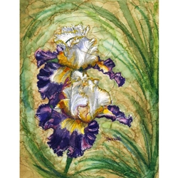 ALCOHOL INK FLORAL PAINTINGS