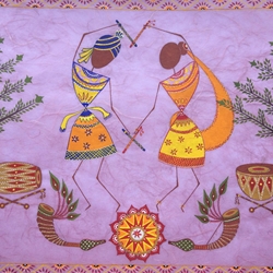 INDIAN WARLI TRIBAL ART