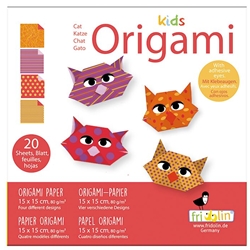 6" Kids Origami Paper Pack - CAT