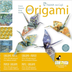 6" Art Origami Paper - Vincent van Gogh - CRANES