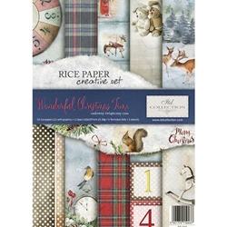 Decoupage Paper Pack - WONDERFUL CHRISTMAS TIME