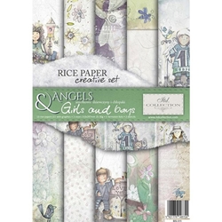 Decoupage Paper Pack - ANGELS GIRLS AND BOYS