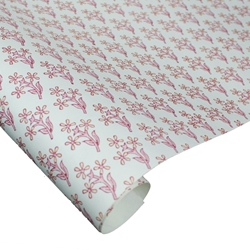 Indian Cotton Rag Block Printed Paper - Primrose - BLOSSOM